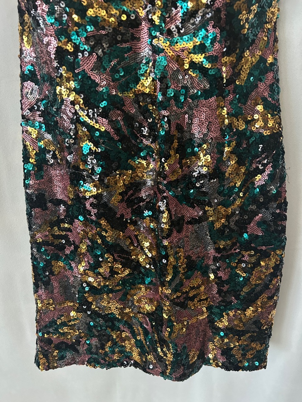Dress the Population Sexy Black Sequins Strappy Cocktail Mini Dress **Size M**🔥🔥 - Picture 4 of 8